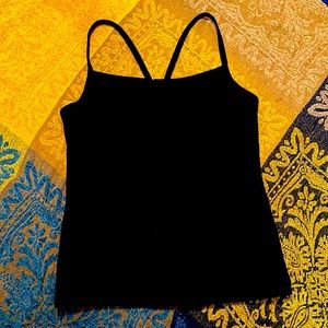 Black Aerie Fit Work Out Top DONATED